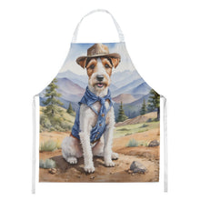 Load image into Gallery viewer, Fox Terrier Cowboy Welcome Apron – Artist-Designed Kitchen, BBQ &amp; Craft Apron