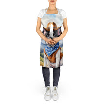 Load image into Gallery viewer, French Bulldog Cowboy Welcome Apron – Artist-Designed Kitchen, BBQ &amp; Craft Apron