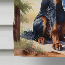 Load image into Gallery viewer, Gordon Setter Cowboy Welcome House Flag