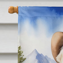 Load image into Gallery viewer, Great Pyrenees Cowboy Welcome House Flag