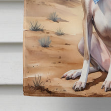 Load image into Gallery viewer, Greyhound Cowboy Welcome House Flag