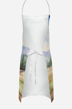 Load image into Gallery viewer, Irish Wolfhound Cowboy Welcome Apron – Artist-Designed Kitchen, BBQ &amp; Craft Apron