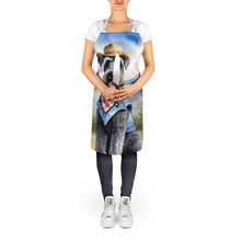 Load image into Gallery viewer, Kerry Blue Terrier Cowboy Welcome Apron – Artist-Designed Kitchen, BBQ &amp; Craft Apron