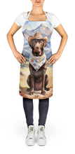 Load image into Gallery viewer, Labrador Retriever Cowboy Welcome Apron – Artist-Designed Kitchen, BBQ &amp; Craft Apron