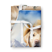 Load image into Gallery viewer, Labrador Retriever Cowboy Welcome Apron – Artist-Designed Kitchen, BBQ &amp; Craft Apron