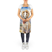 Load image into Gallery viewer, Labrador Retriever Cowboy Welcome Apron – Artist-Designed Kitchen, BBQ &amp; Craft Apron