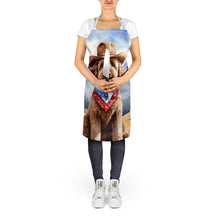 Load image into Gallery viewer, Labradoodle Cowboy Welcome Apron – Artist-Designed Kitchen, BBQ &amp; Craft Apron