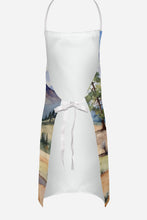 Load image into Gallery viewer, Lhasa Apso Cowboy Welcome Apron – Artist-Designed Kitchen, BBQ &amp; Craft Apron