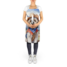 Load image into Gallery viewer, Lhasa Apso Cowboy Welcome Apron – Artist-Designed Kitchen, BBQ &amp; Craft Apron