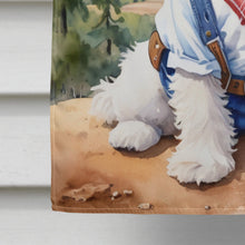 Load image into Gallery viewer, Maltese Cowboy Welcome House Flag