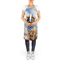 Load image into Gallery viewer, Mastiff Cowboy Welcome Apron – Artist-Designed Kitchen, BBQ &amp; Craft Apron