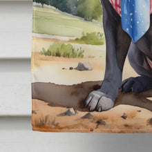 Load image into Gallery viewer, Neapolitan Mastiff Cowboy Welcome House Flag