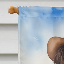 Load image into Gallery viewer, Newfoundland Cowboy Welcome House Flag