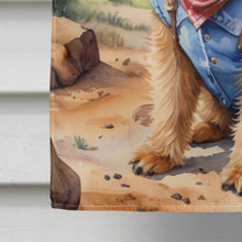 Load image into Gallery viewer, Norwich Terrier Cowboy Welcome House Flag