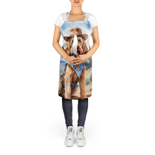 Load image into Gallery viewer, Otterhound Cowboy Welcome Apron – Artist-Designed Kitchen, BBQ &amp; Craft Apron