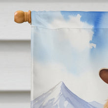 Load image into Gallery viewer, Otterhound Cowboy Welcome House Flag