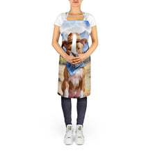 Load image into Gallery viewer, Pit Bull Terrier Cowboy Welcome Apron – Artist-Designed Kitchen, BBQ &amp; Craft Apron