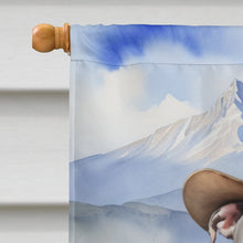 Load image into Gallery viewer, Pit Bull Terrier Cowboy Welcome House Flag