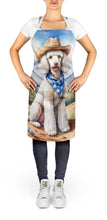 Load image into Gallery viewer, Poodle Cowboy Welcome Apron – Artist-Designed Kitchen, BBQ &amp; Craft Apron