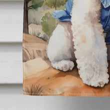Load image into Gallery viewer, Poodle Cowboy Welcome House Flag