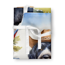 Load image into Gallery viewer, Portuguese Water Dog Cowboy Welcome Apron – Artist-Designed Kitchen, BBQ &amp; Craft Apron