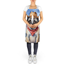 Load image into Gallery viewer, Pug Cowboy Welcome Apron – Artist-Designed Kitchen, BBQ &amp; Craft Apron