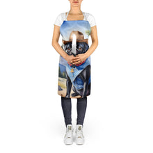 Load image into Gallery viewer, Pug Cowboy Welcome Apron – Artist-Designed Kitchen, BBQ &amp; Craft Apron