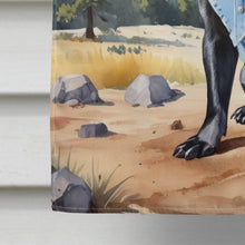 Load image into Gallery viewer, Pug Cowboy Welcome House Flag