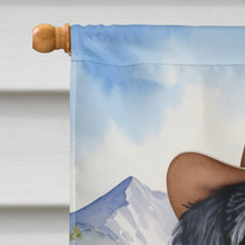 Load image into Gallery viewer, Puli Cowboy Welcome House Flag