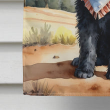 Load image into Gallery viewer, Puli Cowboy Welcome House Flag