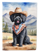 Load image into Gallery viewer, Puli Cowboy Welcome House Flag