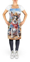 Load image into Gallery viewer, Rat Terrier Cowboy Welcome Apron – Artist-Designed Kitchen, BBQ &amp; Craft Apron