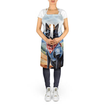 Load image into Gallery viewer, Schipperke Cowboy Welcome Apron – Artist-Designed Kitchen, BBQ &amp; Craft Apron