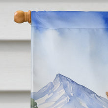 Load image into Gallery viewer, Weimaraner Cowboy Welcome House Flag