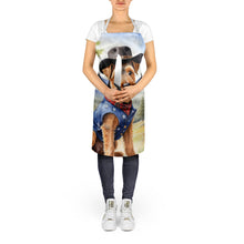 Load image into Gallery viewer, Welsh Terrier Cowboy Welcome Apron – Artist-Designed Kitchen, BBQ &amp; Craft Apron