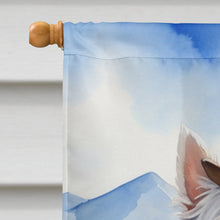 Load image into Gallery viewer, Westie Cowboy Welcome House Flag