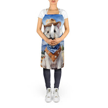Load image into Gallery viewer, Westie Cowboy Welcome Apron – Artist-Designed Kitchen, BBQ &amp; Craft Apron