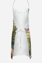 Load image into Gallery viewer, Wirehaired Pointing Griffon Cowboy Welcome Apron – Artist-Designed Kitchen, BBQ &amp; Craft Apron