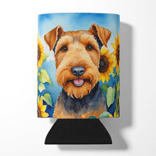 Load image into Gallery viewer, Airedale Terrier in Sunflowers Can or Bottle Hugger