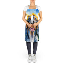 Load image into Gallery viewer, American English Coonhound in Sunflowers Apron – Artist-Designed Kitchen, BBQ &amp; Craft Apron