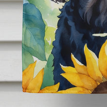 Load image into Gallery viewer, American Water Spaniel in Sunflowers House Flag