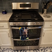 Load image into Gallery viewer, American Water Spaniel in Sunflowers Kitchen Towel