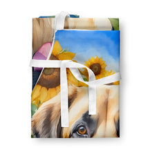 Load image into Gallery viewer, Anatolian Shepherd in Sunflowers Apron – Artist-Designed Kitchen, BBQ &amp; Craft Apron