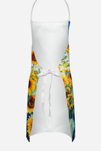Load image into Gallery viewer, Australian Shepherd in Sunflowers Apron – Artist-Designed Kitchen, BBQ &amp; Craft Apron