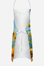 Load image into Gallery viewer, Basenji in Sunflowers Apron – Artist-Designed Kitchen, BBQ &amp; Craft Apron