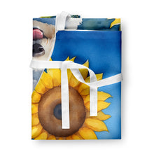 Load image into Gallery viewer, Bichon Frise in Sunflowers Apron – Artist-Designed Kitchen, BBQ &amp; Craft Apron