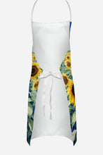 Load image into Gallery viewer, Borzoi in Sunflowers Apron – Artist-Designed Kitchen, BBQ &amp; Craft Apron