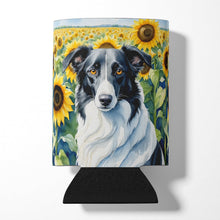 Load image into Gallery viewer, Borzoi in Sunflowers Can or Bottle Hugger