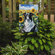 Load image into Gallery viewer, Borzoi in Sunflowers Garden Flag – Bright Dog-Themed Yard Decor