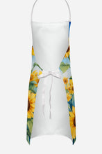 Load image into Gallery viewer, Brussels Griffon in Sunflowers Apron – Artist-Designed Kitchen, BBQ &amp; Craft Apron
